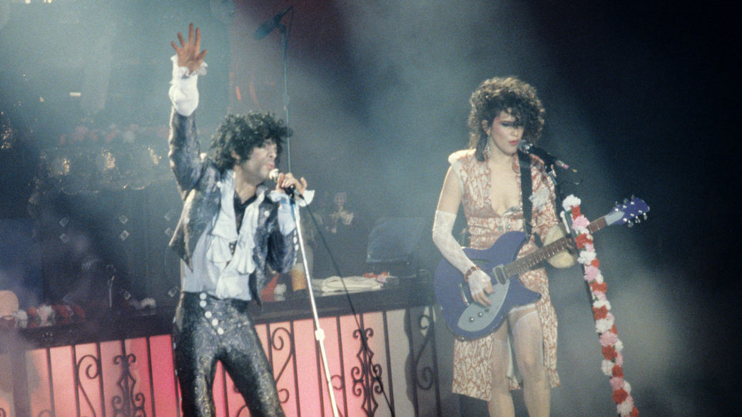 Prince and Wendy Melvoin in 1985