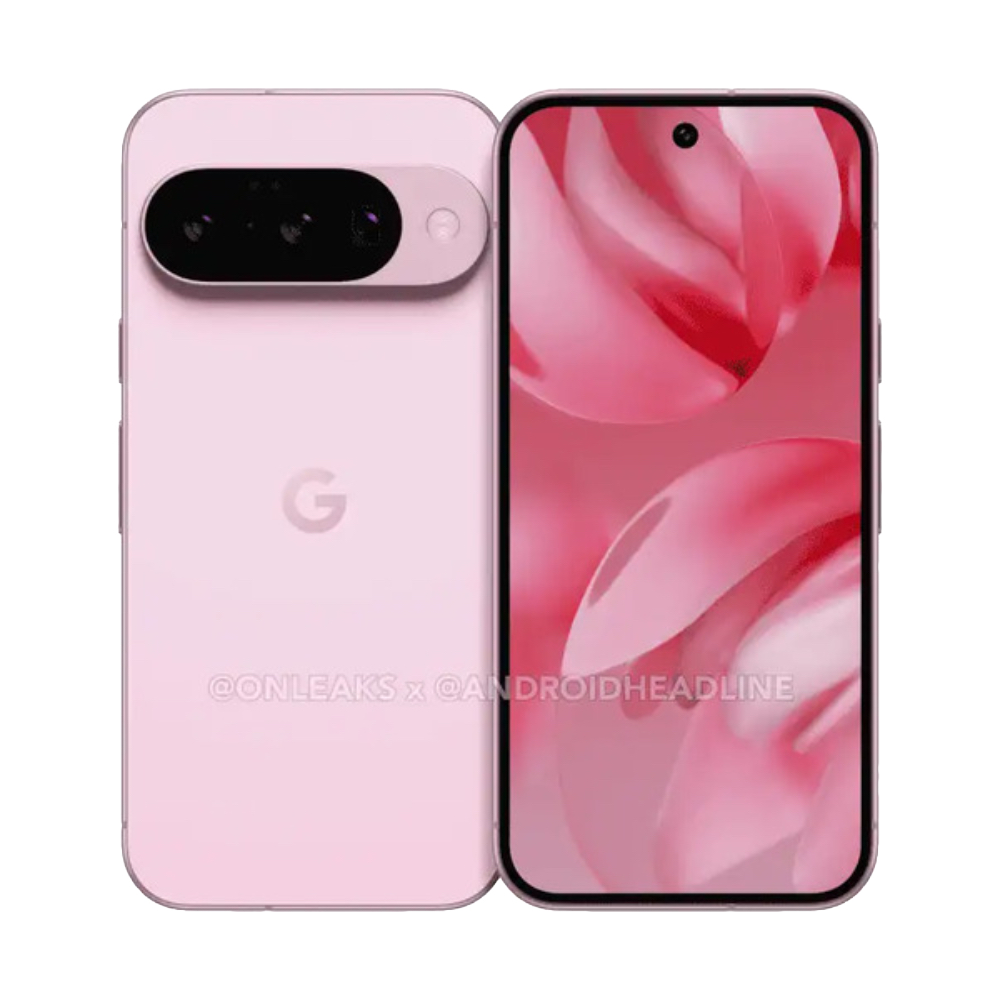 The leaked Google Pixel 10 product render against a white background. 