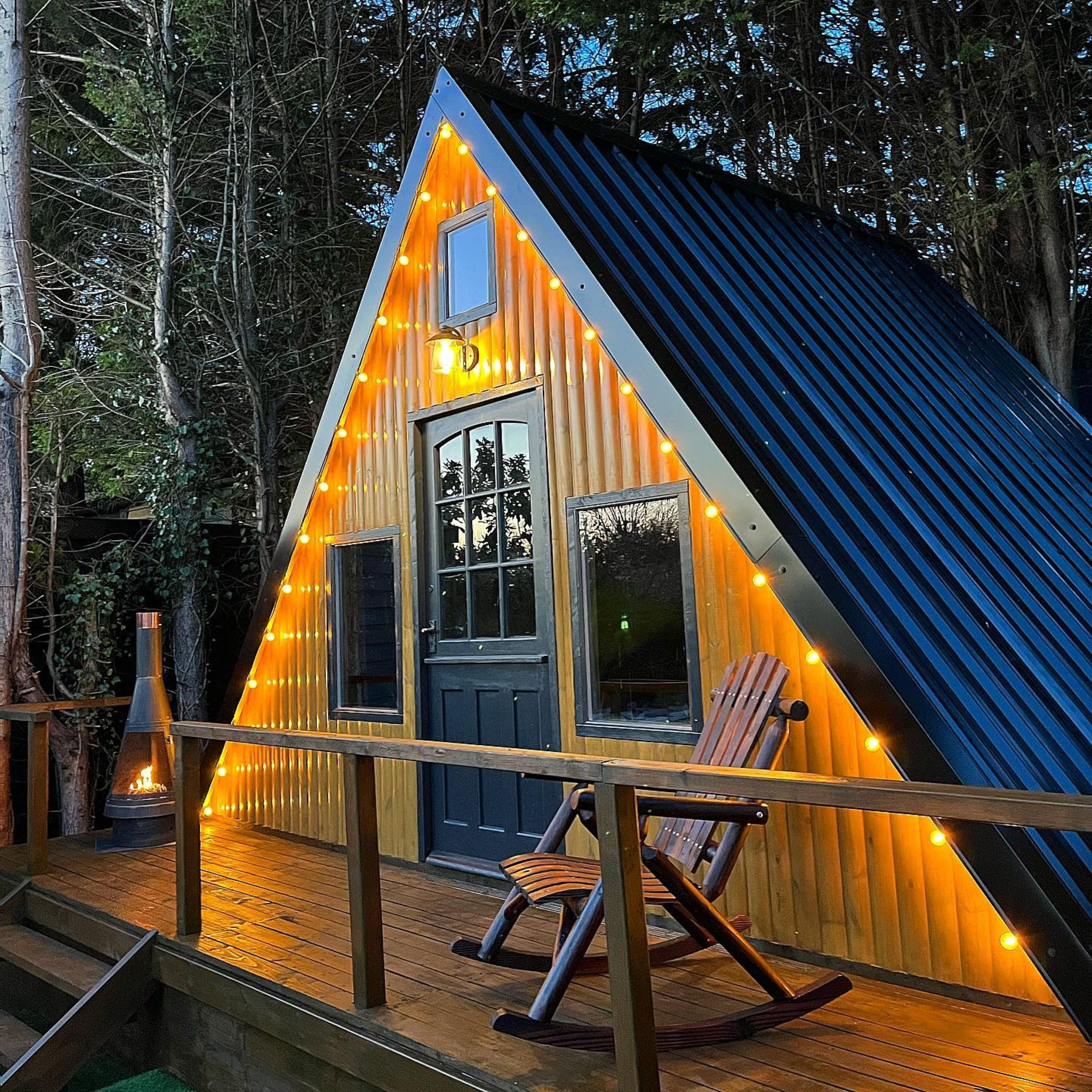 DIYer replaces garden shed with Alpine-inspired cabin for just £2,500 |  Homebuilding