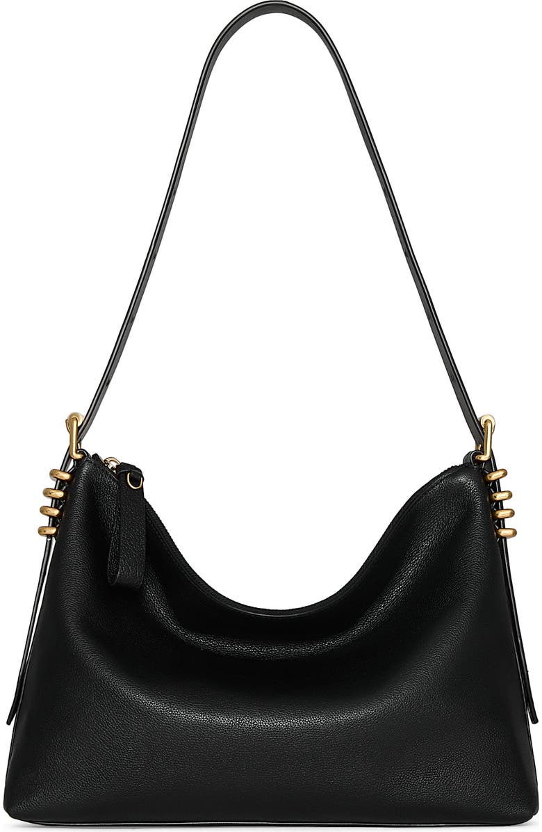 Buckle Up Leather Shoulder Bag