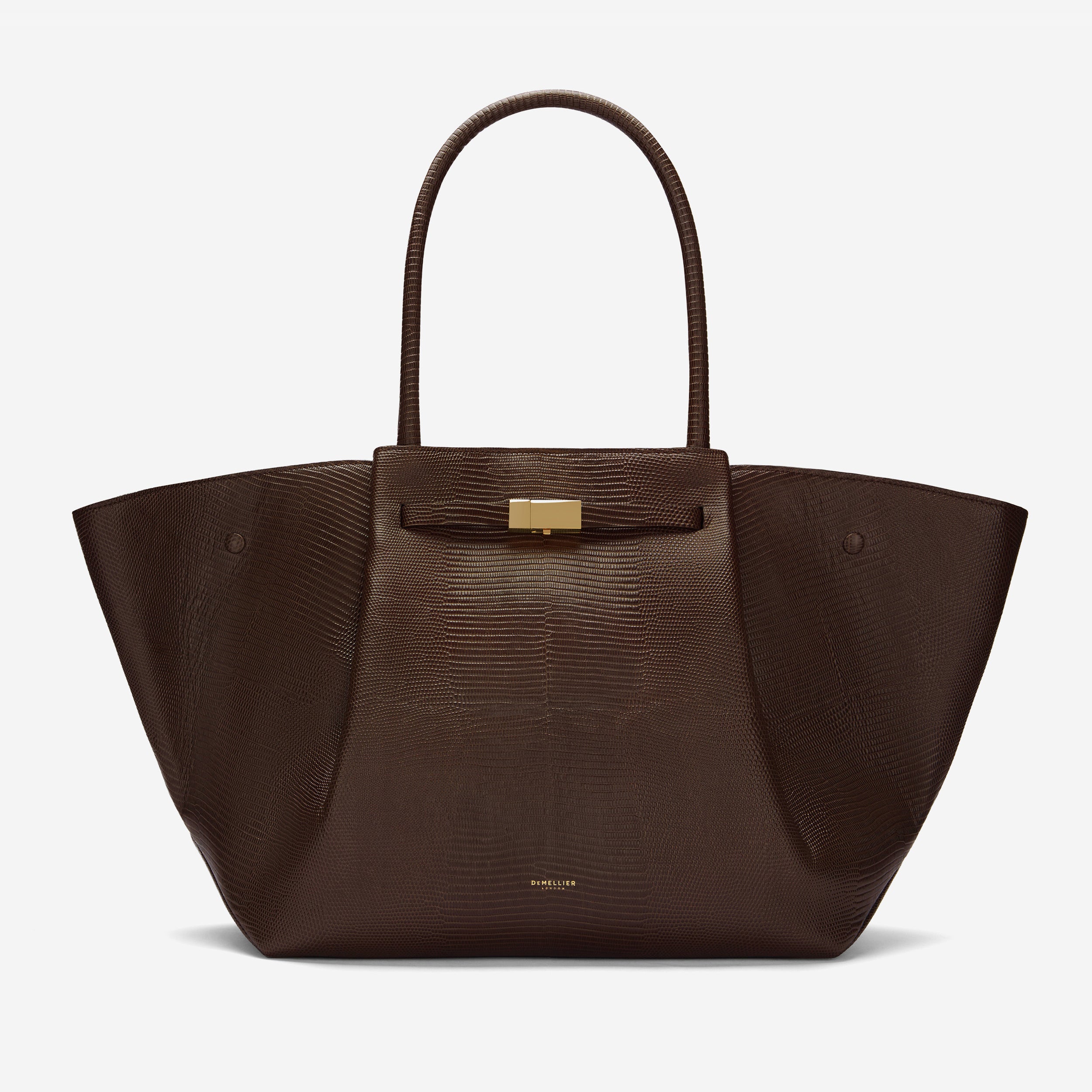 The New York | Espresso Lizard Effect | Demellier