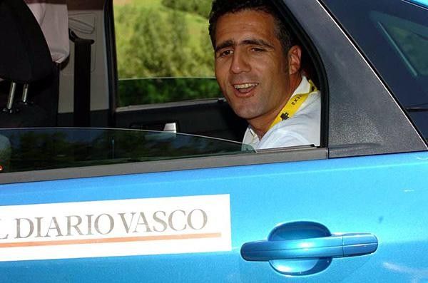 Miguel Indurain followed the race.