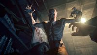 Outlast enemy attacking