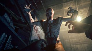 Outlast enemy attacking