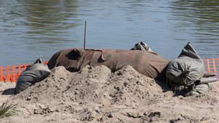 The 1,000-pound, WWII-era bomb was fund on the bank of the River Po after a severe drought lowered water levels.