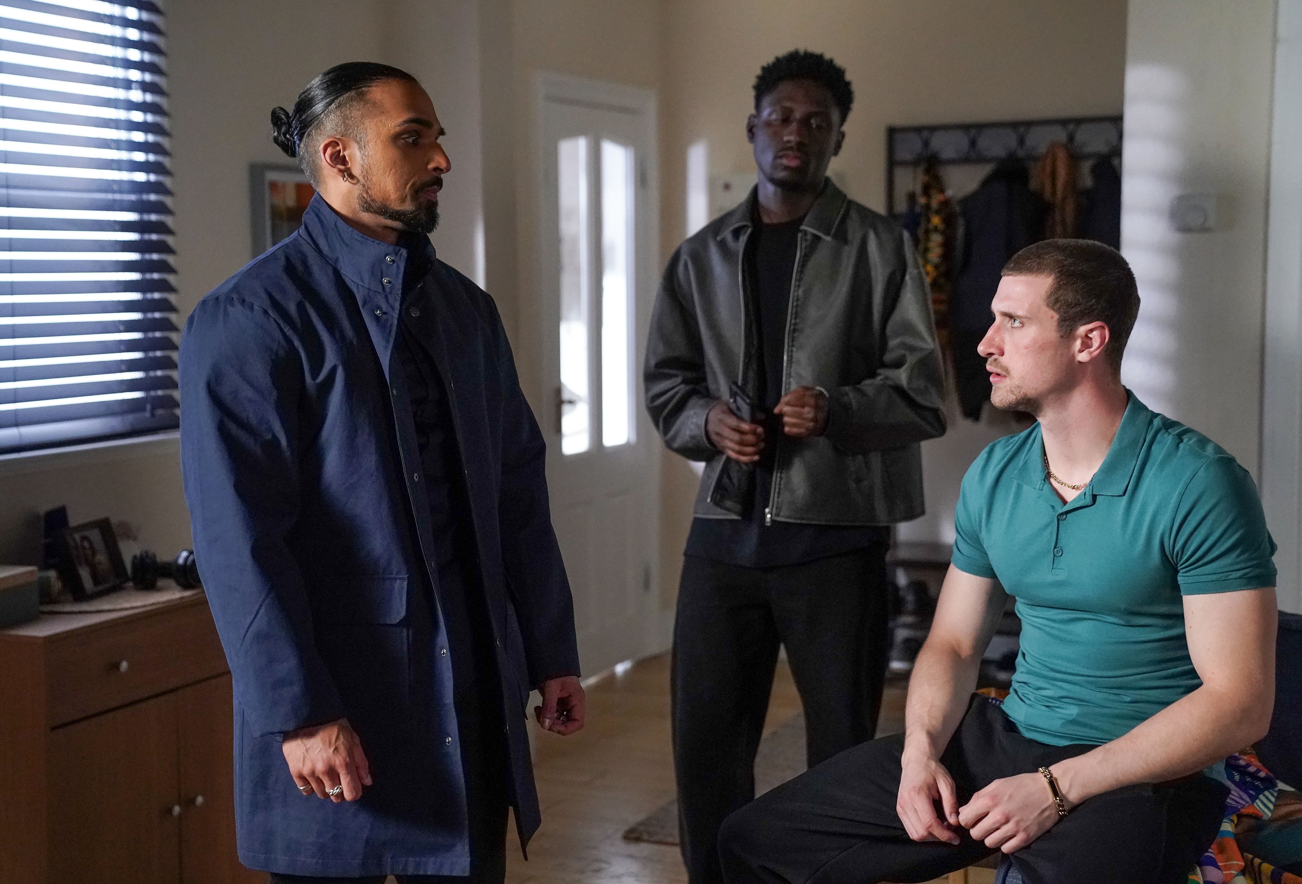 EastEnders spoilers, Ravi Gulati, Tobias &#039;Okie&#039; Okyere, Harry Mitchell