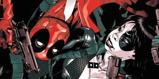 Deadpool and Domino in the comics
