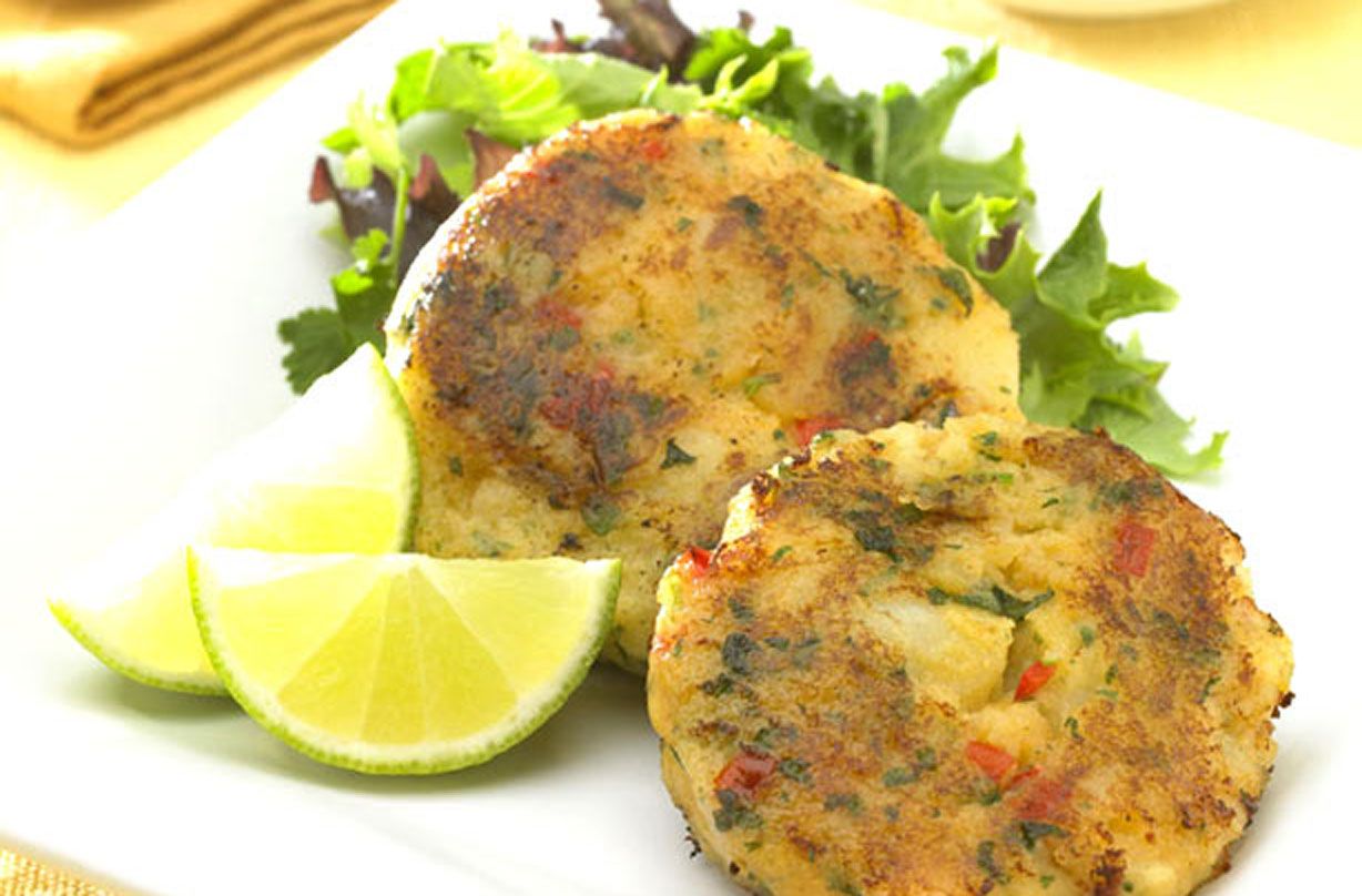 Chilli potato cakes