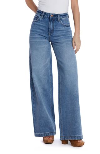 High Waist Wide Leg Jeans