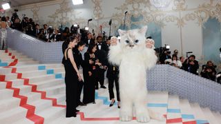 Model of Karl Lagerfeld's cat Choupette