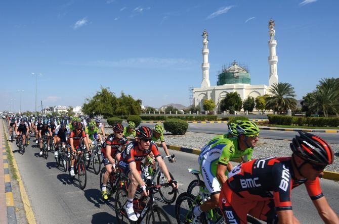 BMC and Cannondale lead the peloton at the Tour of Qatar