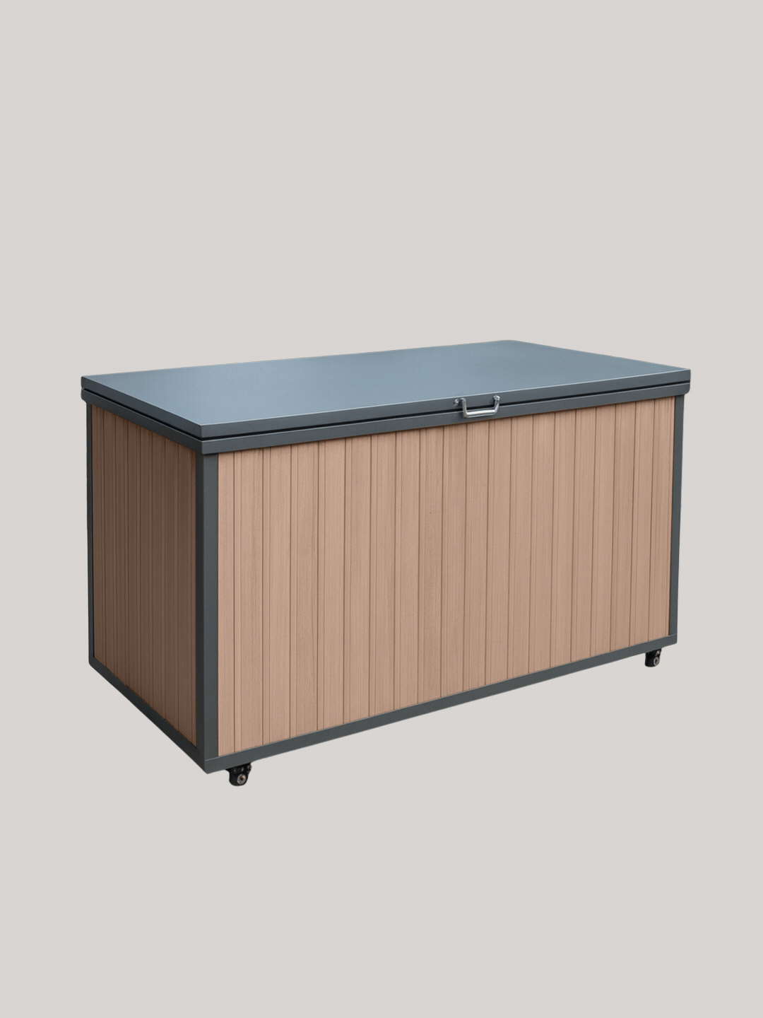 Aluminium Storage Box - Wood Effect