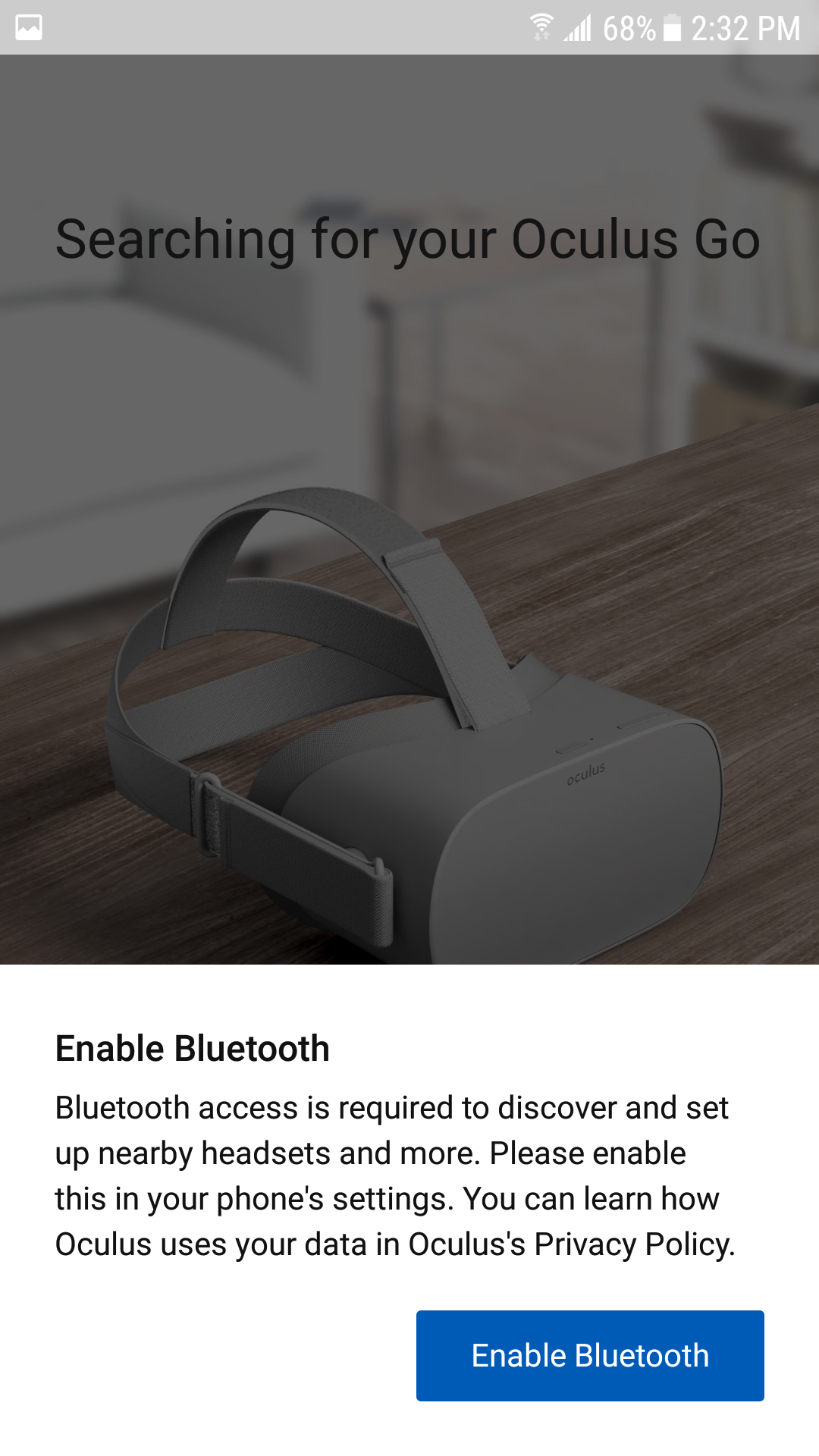 Oculus go best sale setup without phone