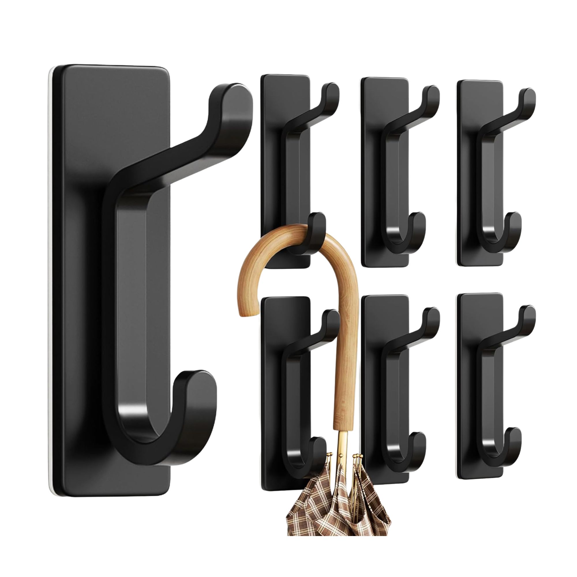 pickpiff 6-Pack Stick on Hooks