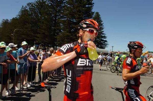 Marcus Burghardt cools down