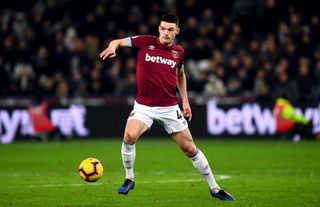 Declan Rice has been a key member of the West Ham first team this season