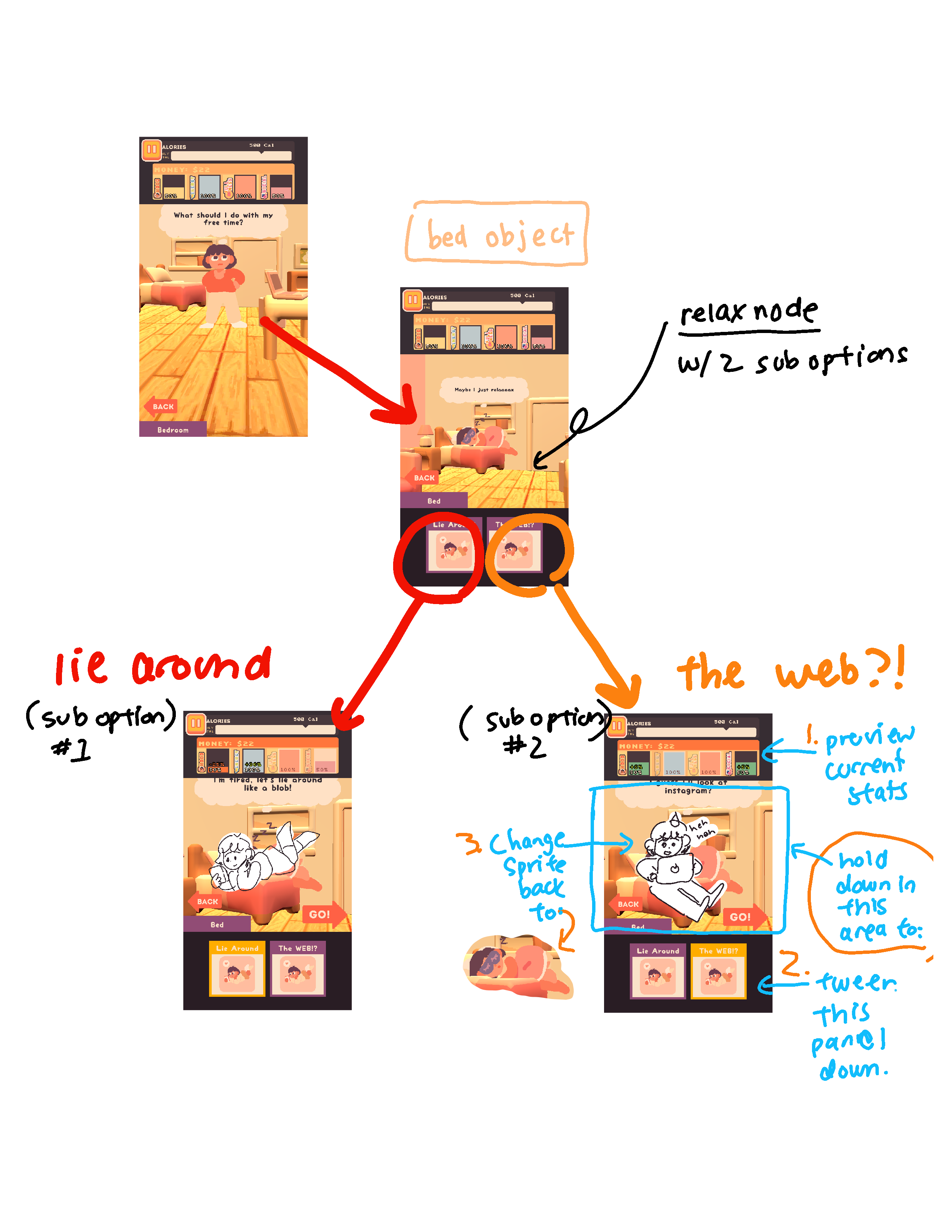 Consume Me; plans and ideas for a video game