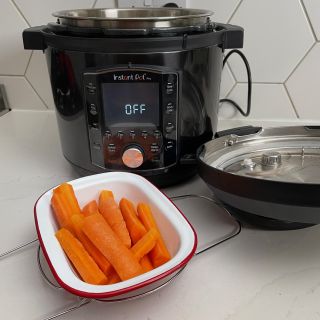 Fresh steamed carrots in the Instant Pot Pro