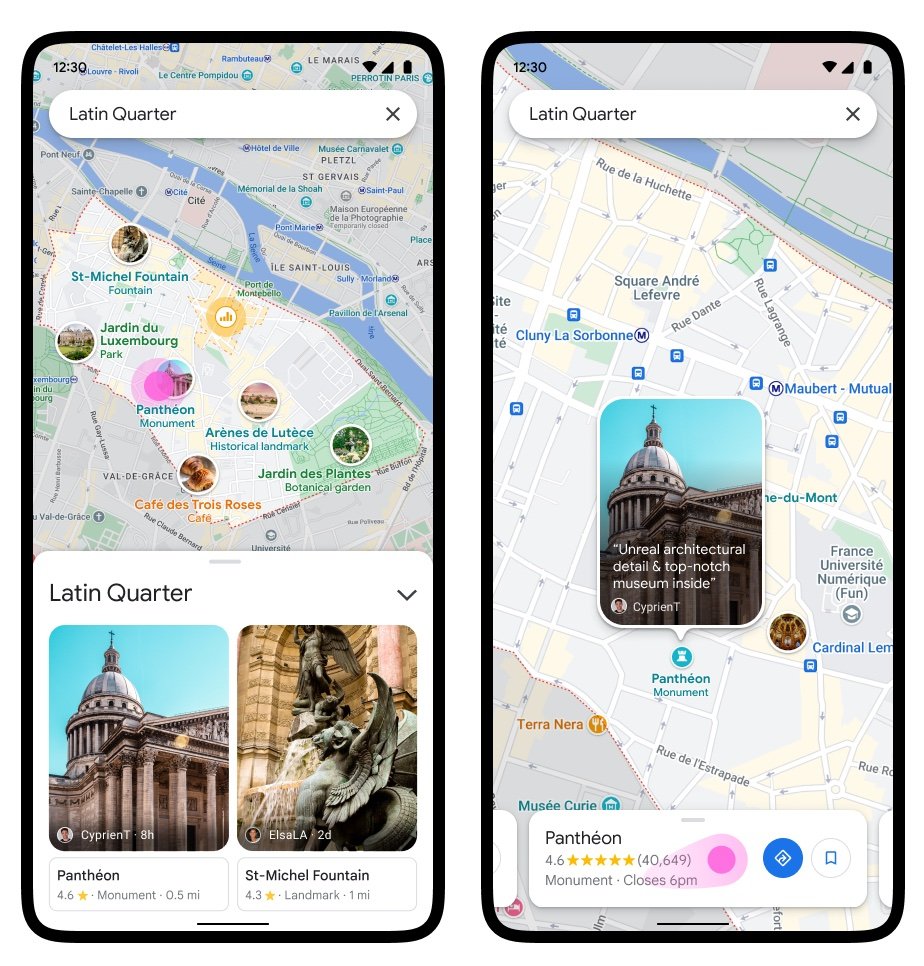 Google Maps-Updates