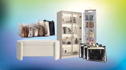 Expert-approved handbag storage solutions.