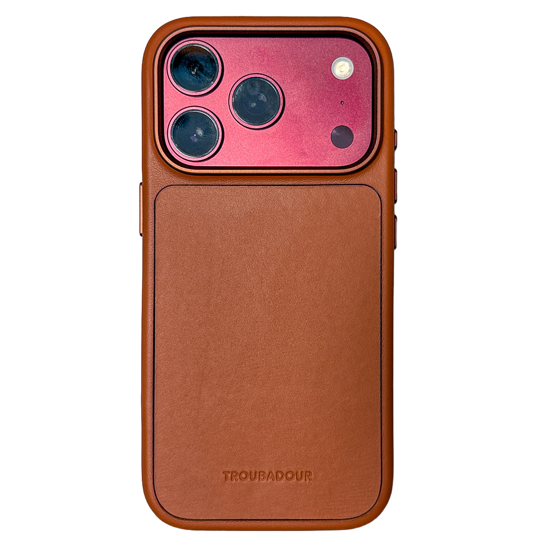 iPhone 18 Pro with Troubadour case