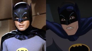 Adam West on Batman and in Batman: Return of the Caped Crusaders