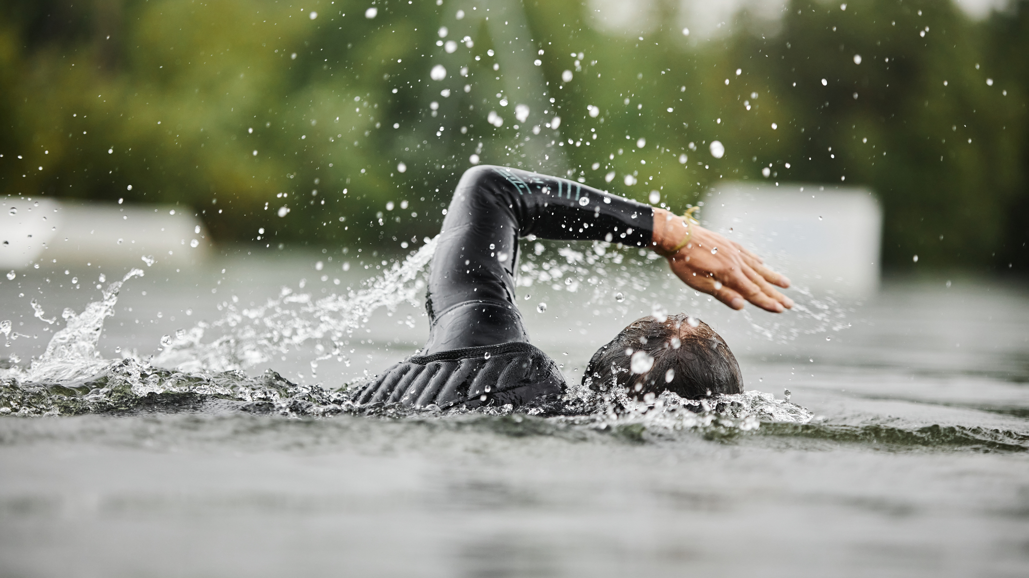 Open water swimming