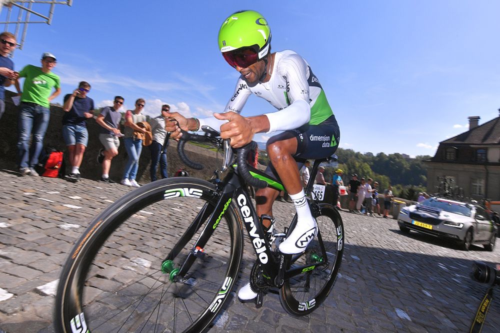 Merhawi Kudus Ghebremedhin of Eritrea and Team Dimension Data