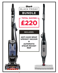 Shark Anti Hair Wrap Upright Vacuum Cleaner + Shark Automatic Steam Pocket Mop | £499.98