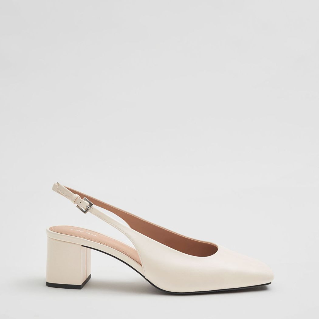 & Other Stories Block Heel Slingback Pumps