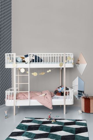 How to design a kid's room: kids bedroom with bunk beds from cuckooland
