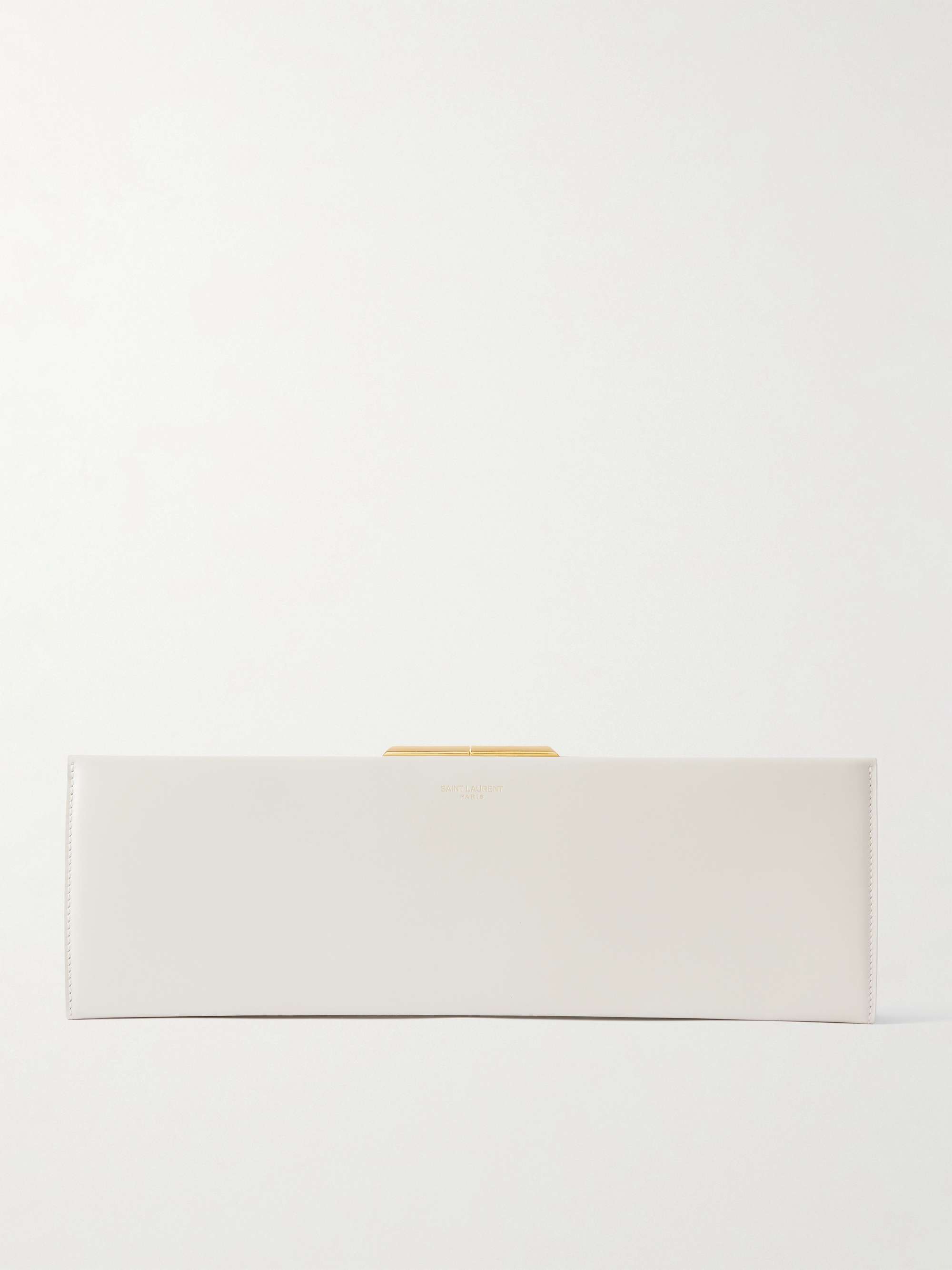 Midnight Leather Clutch