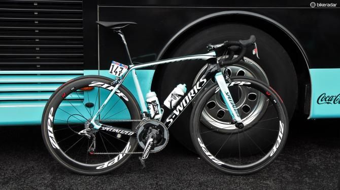 Omega Pharma-Quick Step's new Specialized S-Works Tarmac