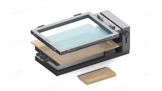 xTool Screen Printer; a grey screen printing machine
