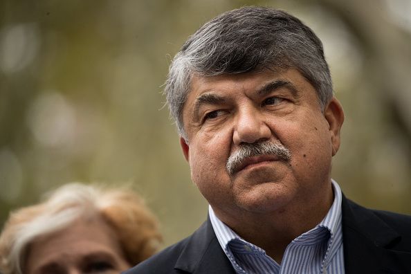 AFL-CIO head Richard Trumka was the victim of Trump tweets on Labor Day.