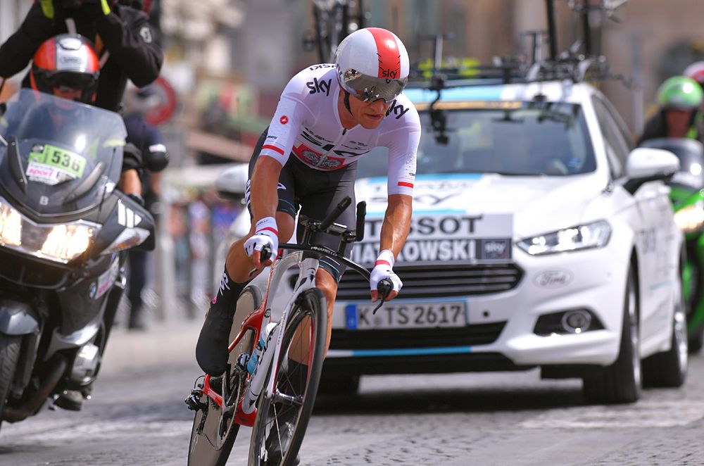 Polish champion Michal Kwiatkowski (Sky)