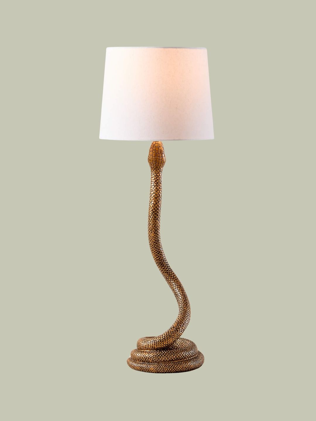 CB2, Snake Bronze Table Lamp