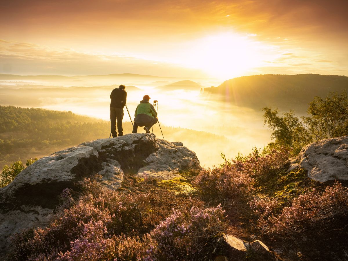 photographers on a photo tour