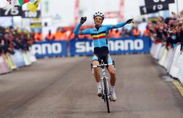 Home banker: Niels Albert (Belgium) led from start to finish