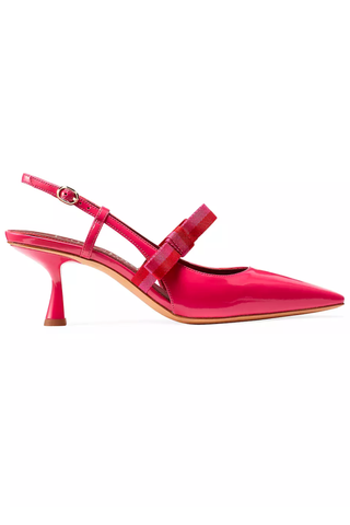 Red Color Trend 2023 | Kate Spade New York Martiza 65MM Pointed Slingback Pumps