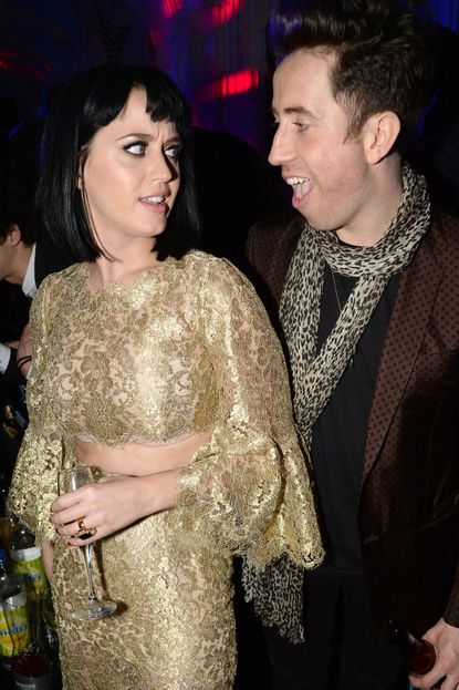 Katy Perry wore another 'engagement' ring at the Brit Awards after party.