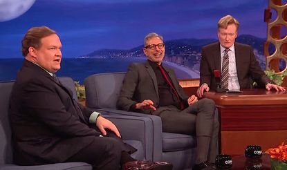 Andy Richter and Jeff Goldblum have a debate about circumcision