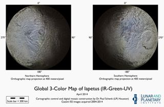 Iapetus Polar Views