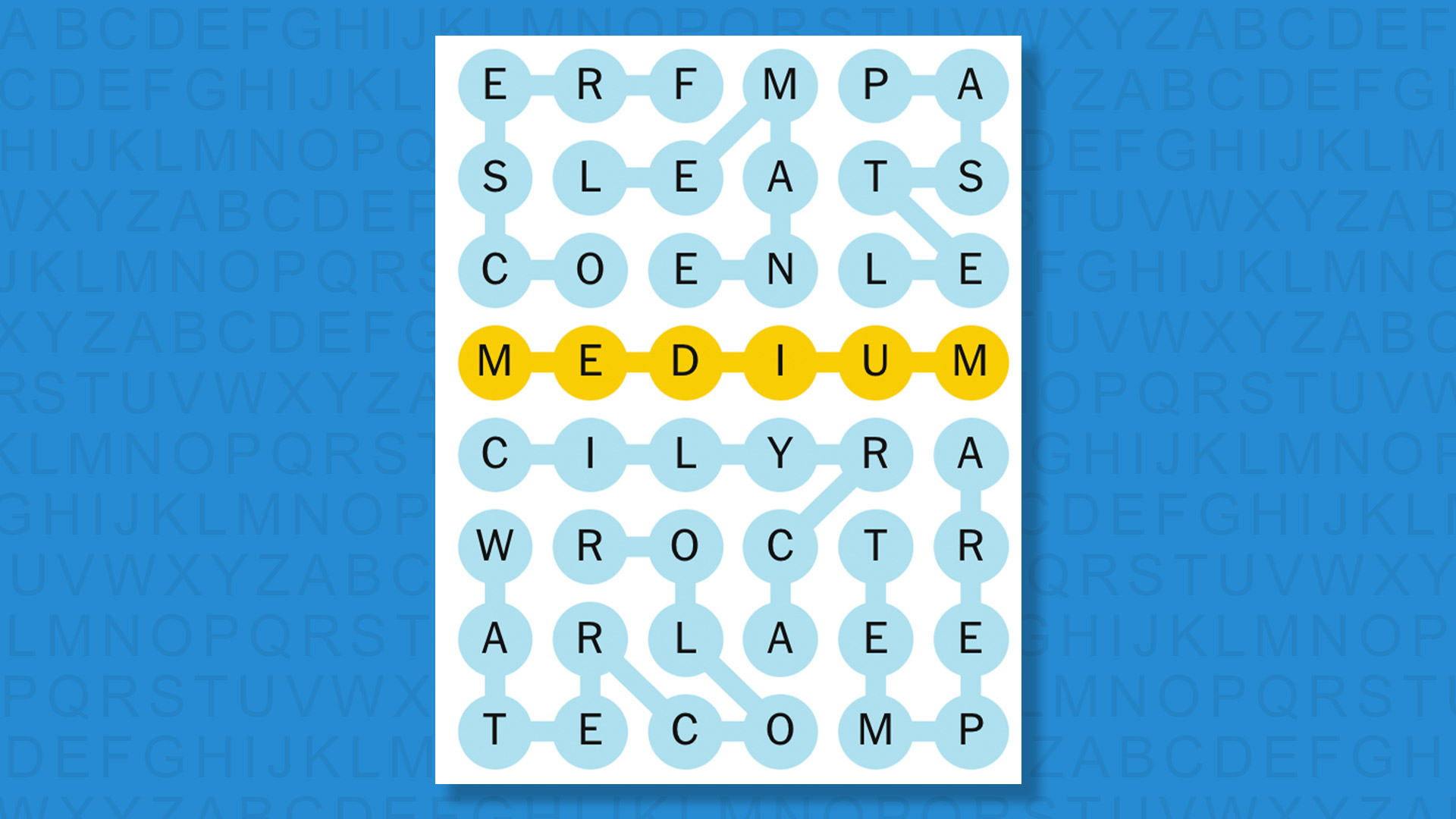 إجابات NYT Strands للعبة 767 على خلفية زرقاء