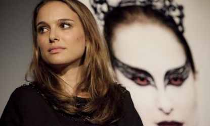 The Oscar-nominated Natalie Portman "cuts a strange path through the field of Hollywood celebrity," says Nathan Heller at Slate. 
