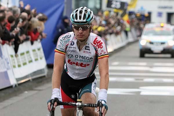 There would be no podium spot today for Omega Pharma Lotto.