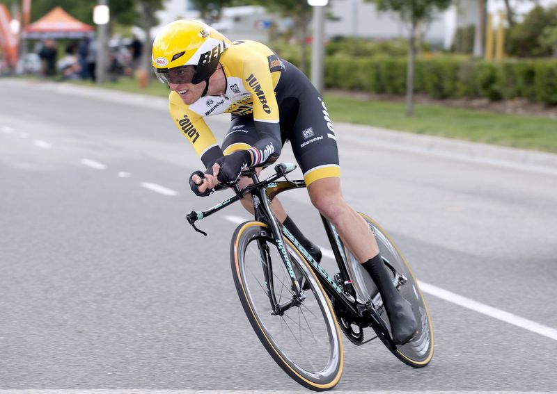 Jos van Emden (Lotto-Jumbo) finished second