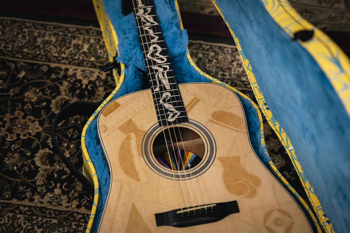 Fender Minions: Rise of Gru guitar