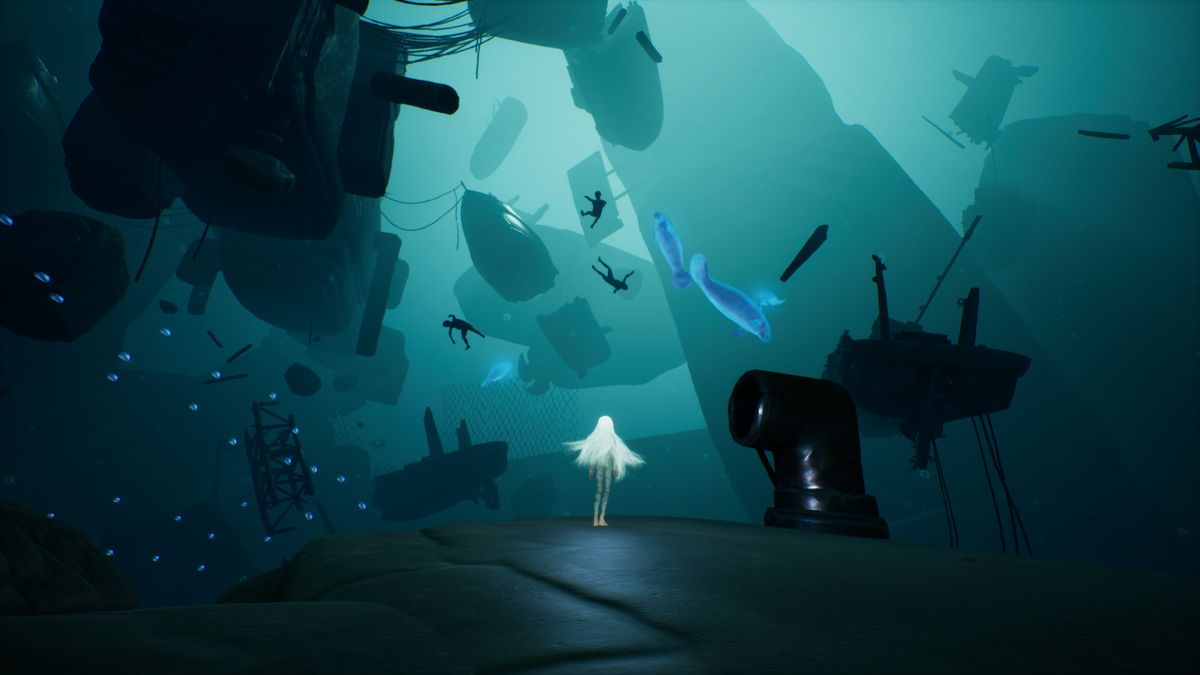 Screenshot of After Us running on Xbox Series X.