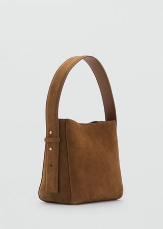 Suede Mini Shopper Bag - Women | Mango United Kingdom